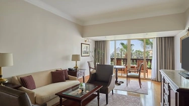 Living room of a suite at Mena House Hotel Cairo