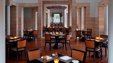 Alfredo restaurant interior at Marriott Mena House Cairo