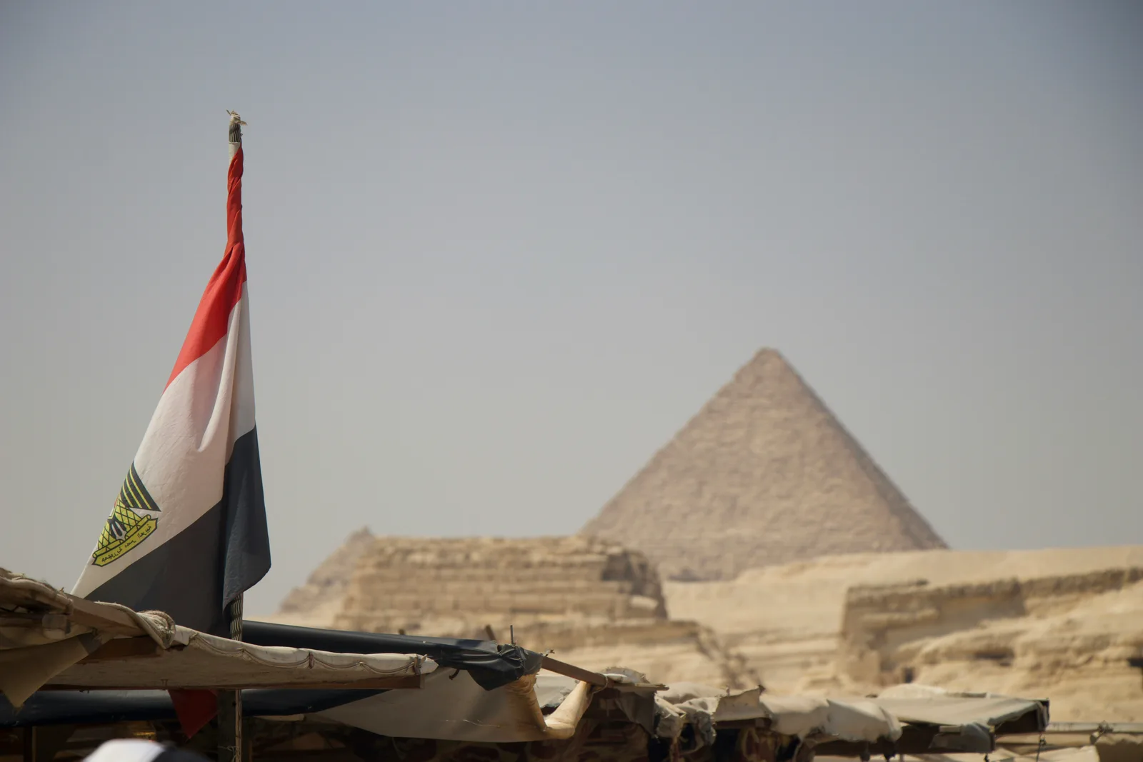 Giza Pyramids in Egypt