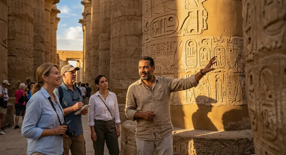 Egyptologists, Not Tour Guides