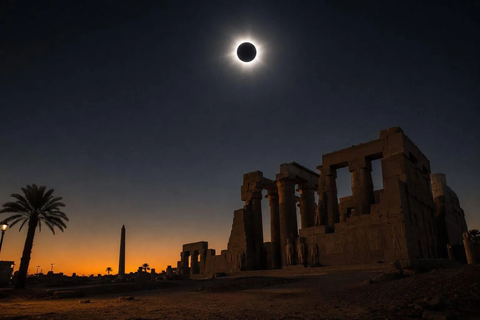 Solar Eclipse Egypt
