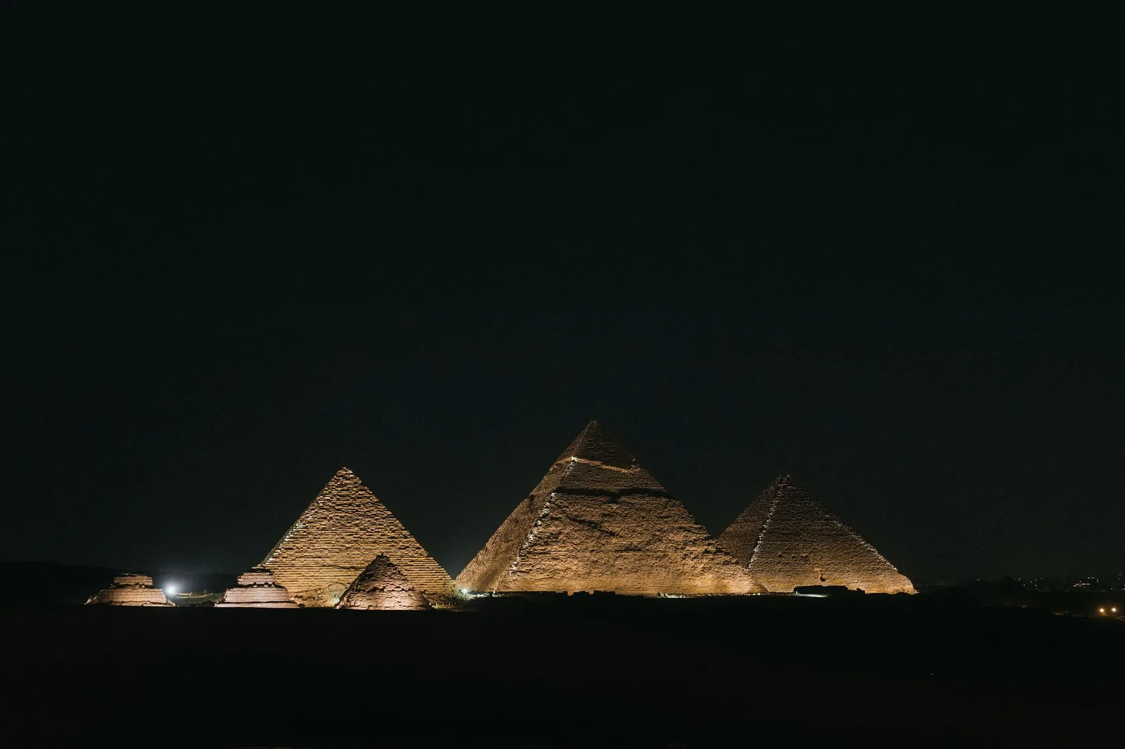 Giza Pyramids in Egypt