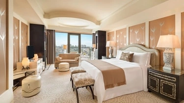 King guest room at this 5 star hotel in Cairo