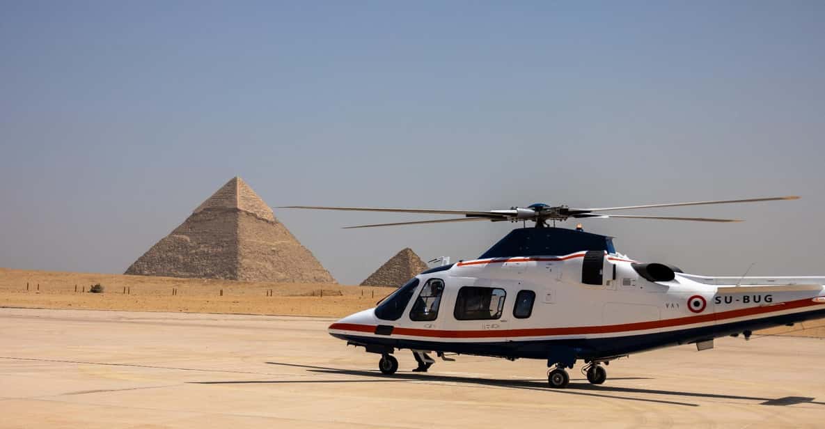 One Day Tour - Luxury Helicopter Tour Over Cairo & Pyramids