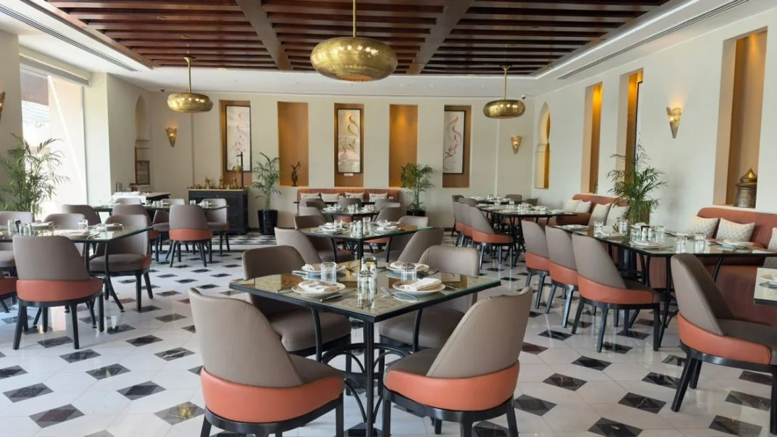 Restaurant interior at Sofitel Cairo Nile El Gezirah