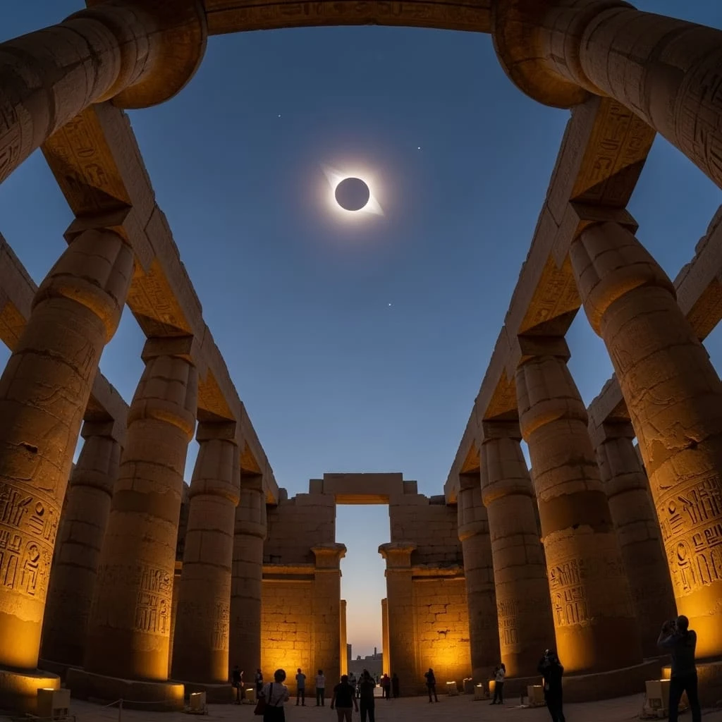 Solar Eclipse Egypt