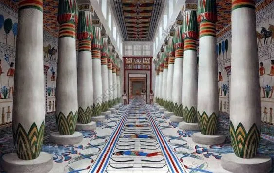 Malkata Palace ruins on Luxor's west bank