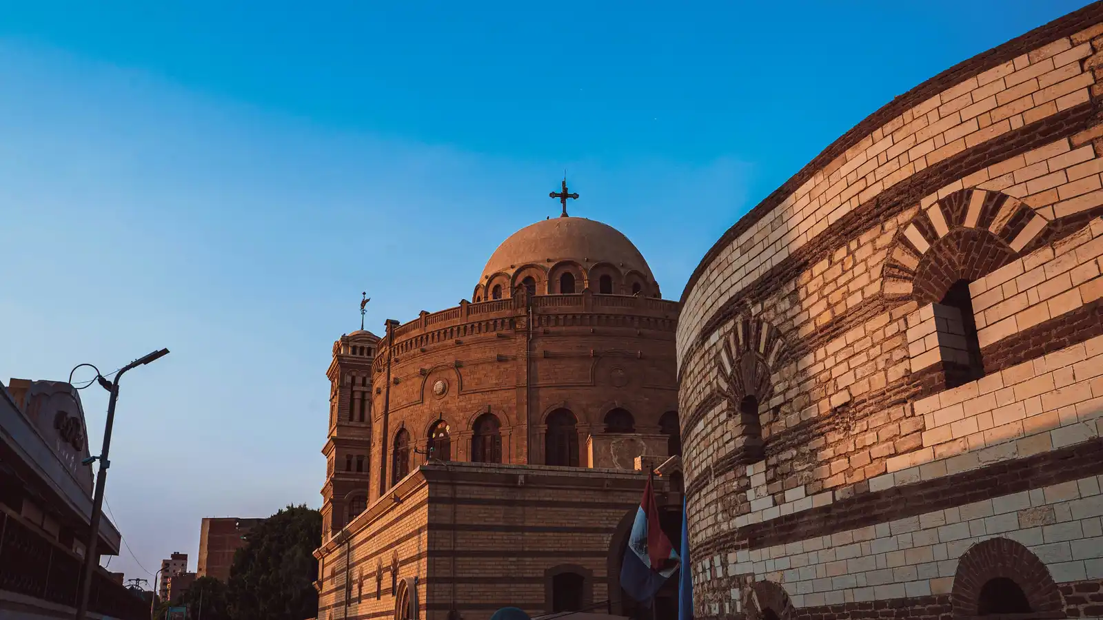 Coptic Cairo in Egypt in coptic cairo