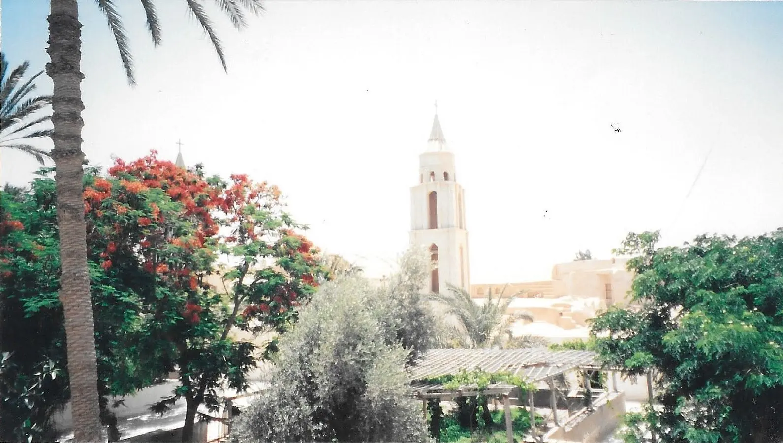 A desert monastery at Wadi El Natrun, Egypt