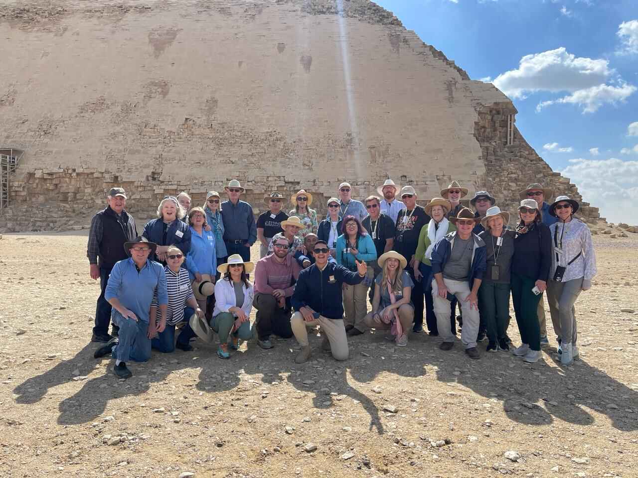 The Pyramids from Mena House