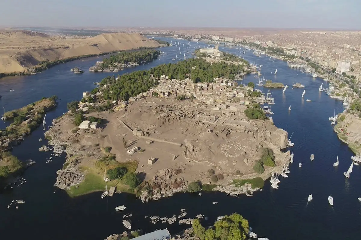 Day 1 | Aswan - Private Sunrise Hot Air Balloon Flight & Aerial Exploration