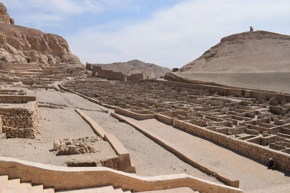 Fly to Luxor: Deir el-Medina and the Tombs of the Nobles